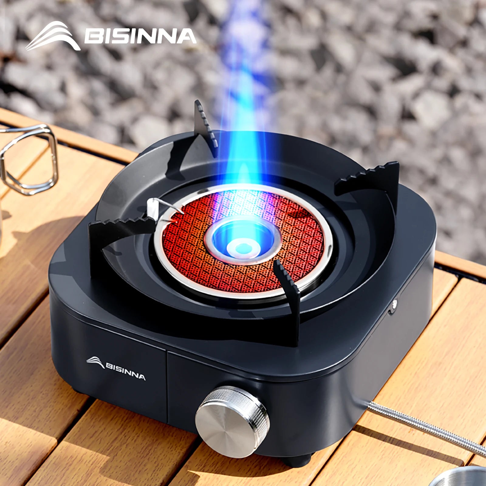 4000W Gas Campingkocher – Tragbarer Infrarotkocher für Outdoor