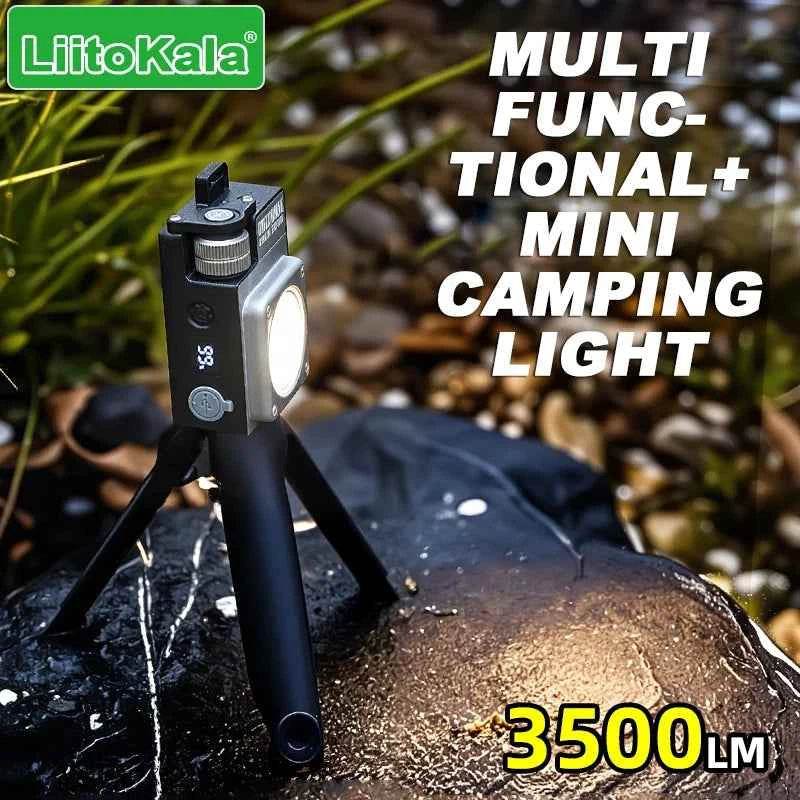 Mini LED Arbeits- & Notfalllampe 3500 Lumen – Magnetisch, Wiederaufladbar