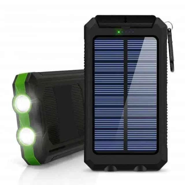 Solar Powerbank 80.000mAh – Notstrom mit LED-Licht &amp; Outdoor-Funktione