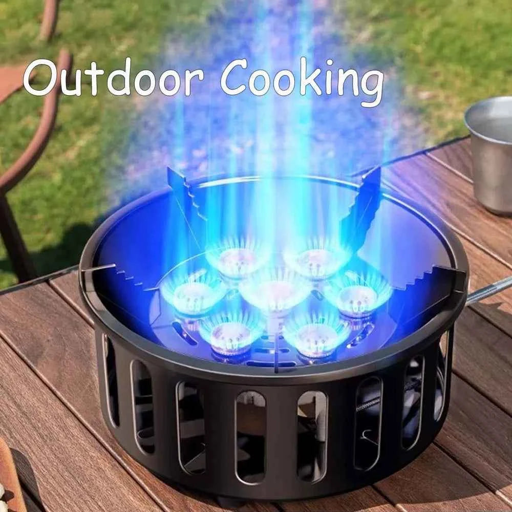 21000W Camping-Gaskocher (7-Flammen-System)